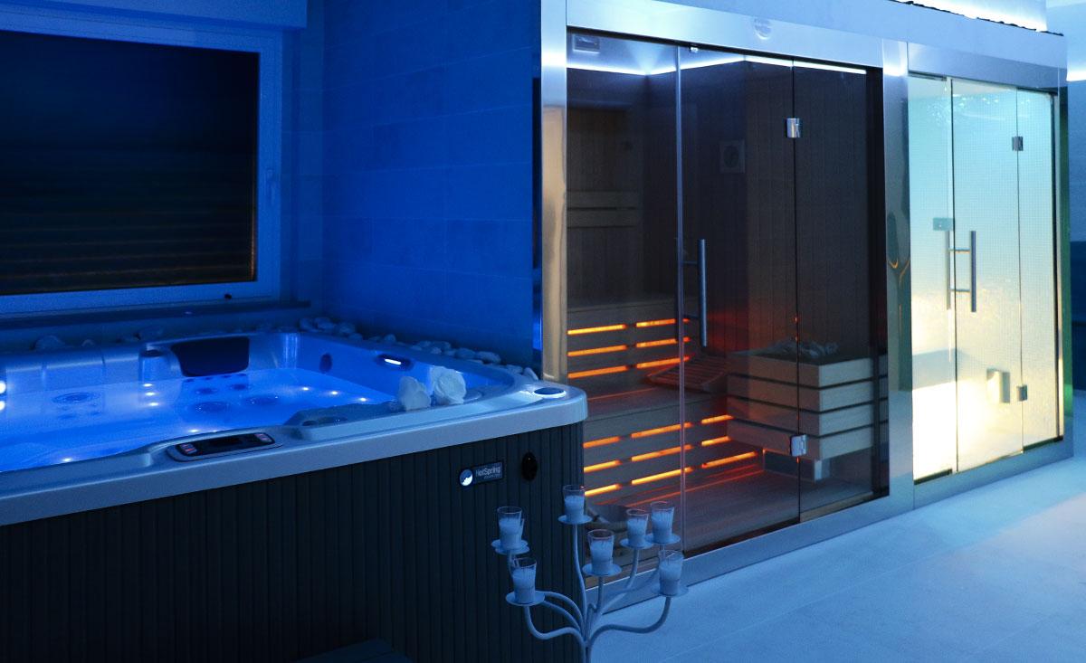 Spa con idromassaggio