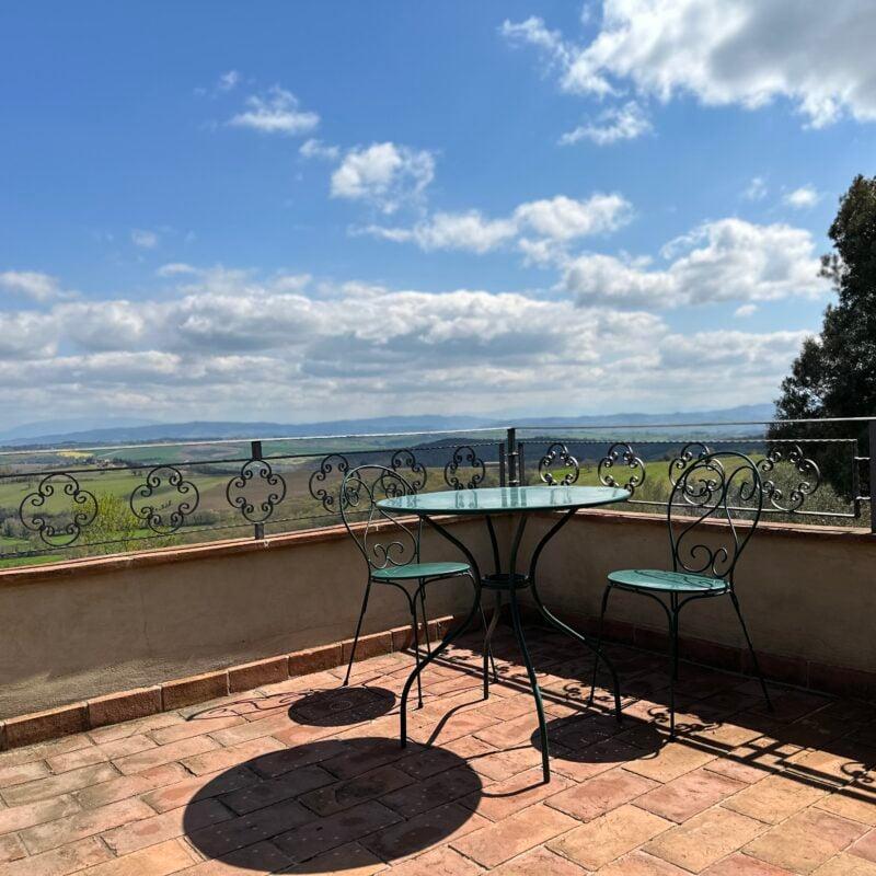 Demi-lux La Chioccia camera con terrazza panoramica