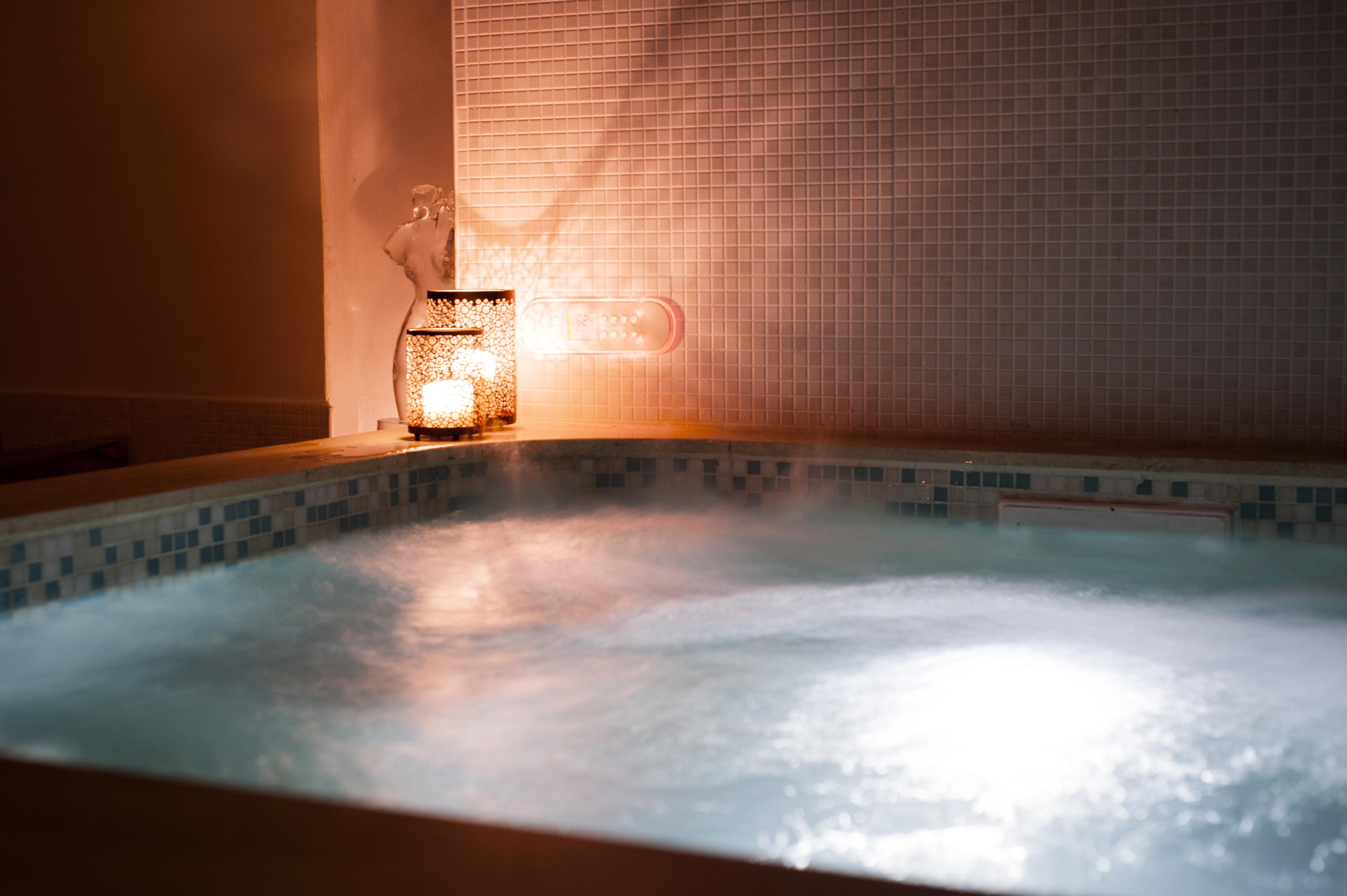 Cabina massaggi con futon