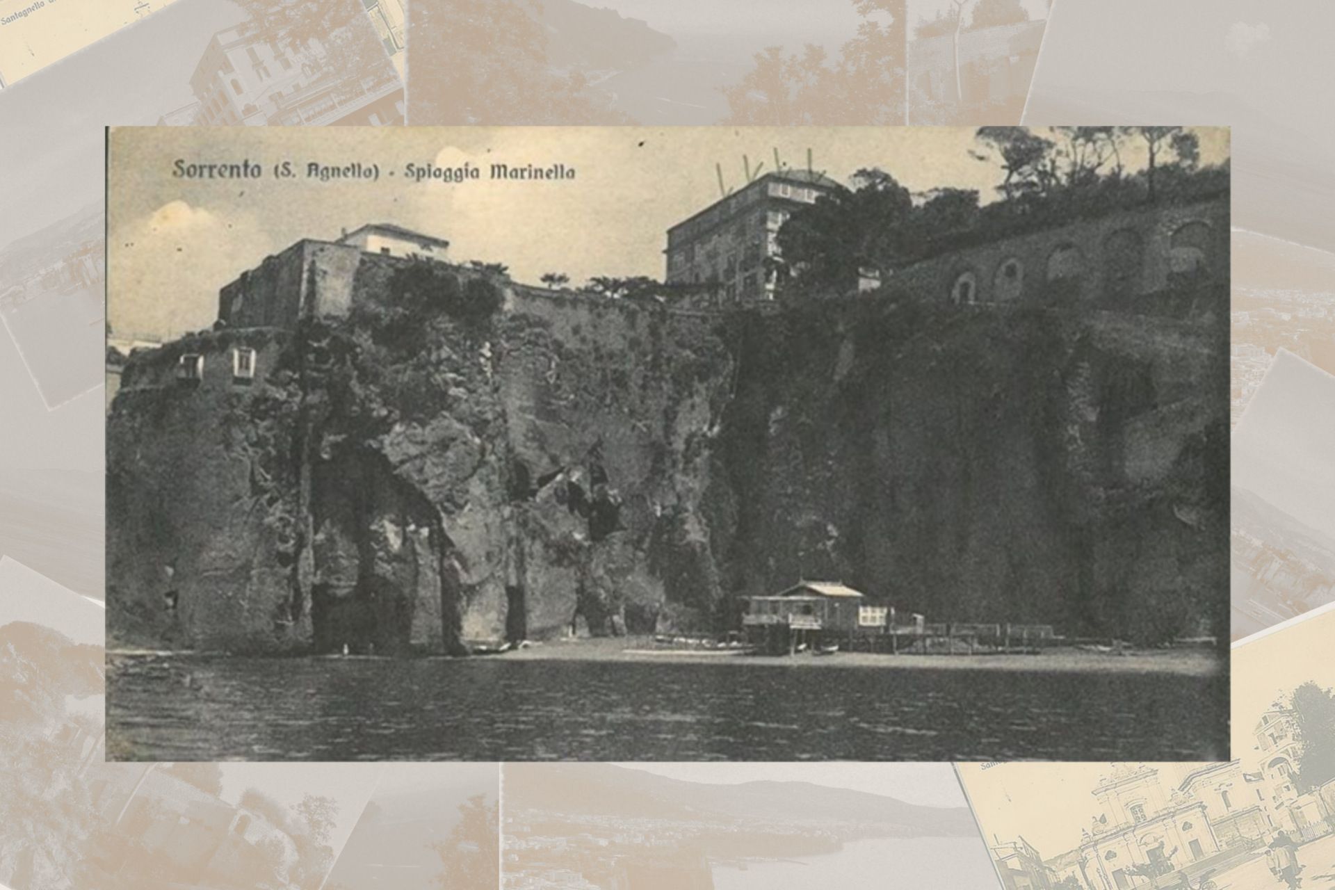 Hotel Mediterraneo negli anni '50