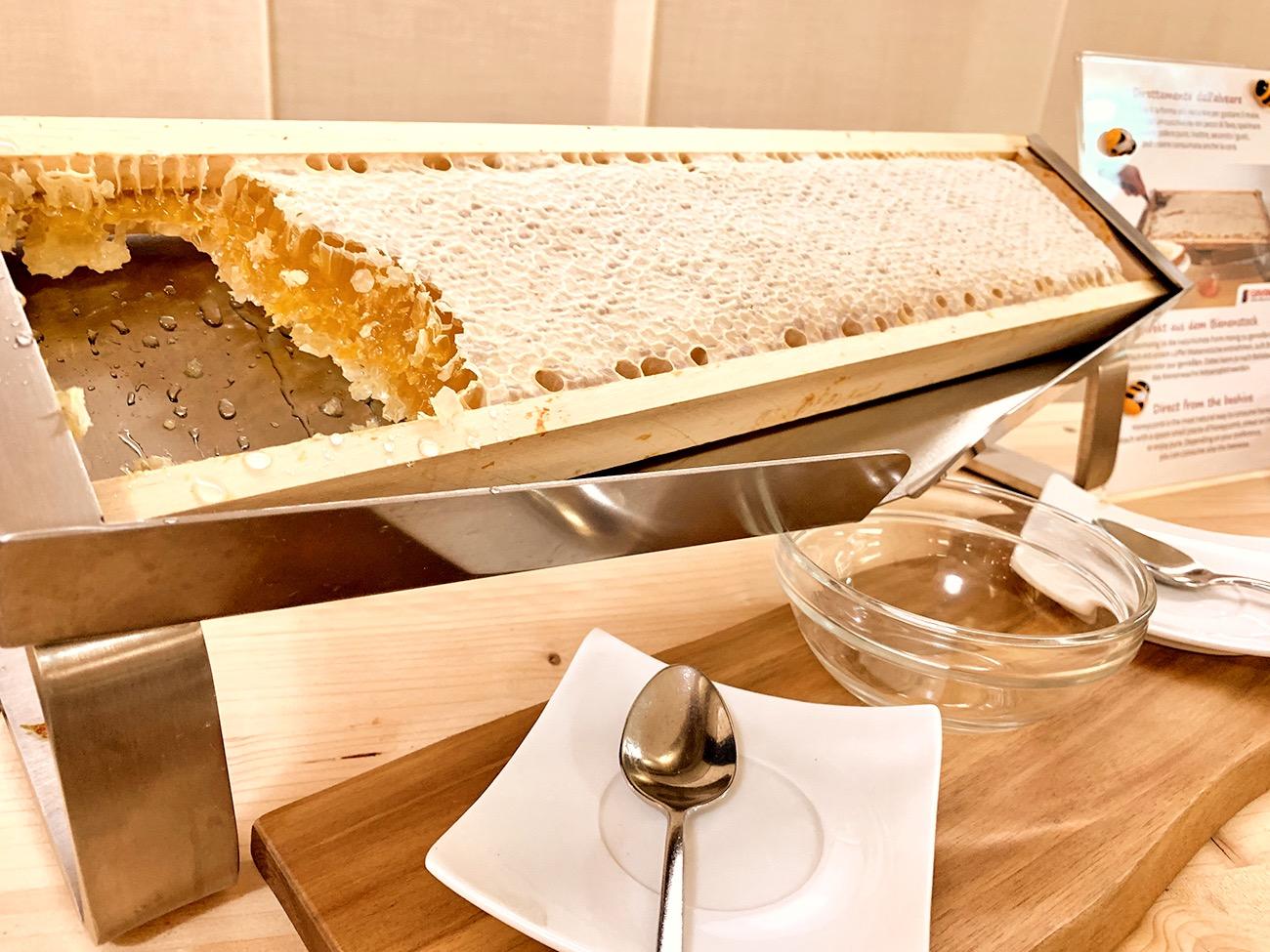 Colazione nel ristorante dell'hotel