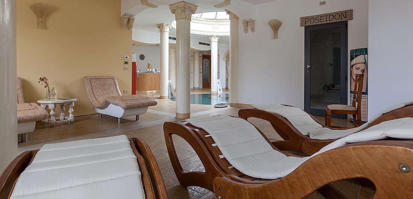 Centro Benessere Afrodite luminoso e naturale