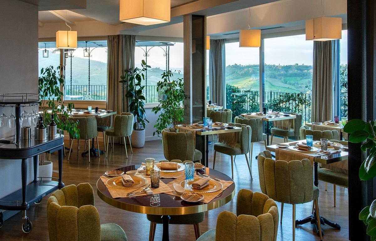 Sala ristorante con vista panoramica