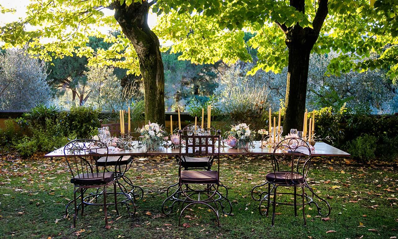 Matrimonio nel parco