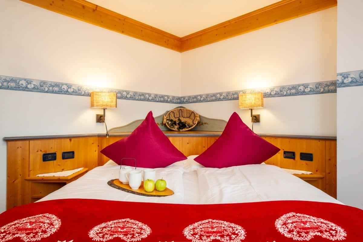 Camera Comfort con vista sulle Dolomiti