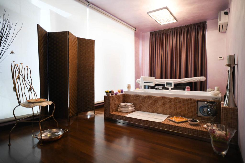 Zona relax con cromoterapia