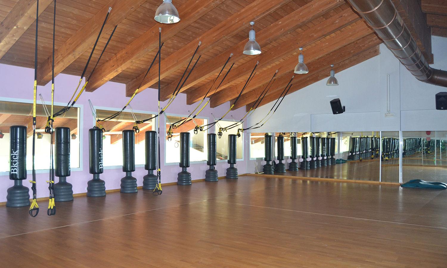 Sala corsi ampie e insonorizzate