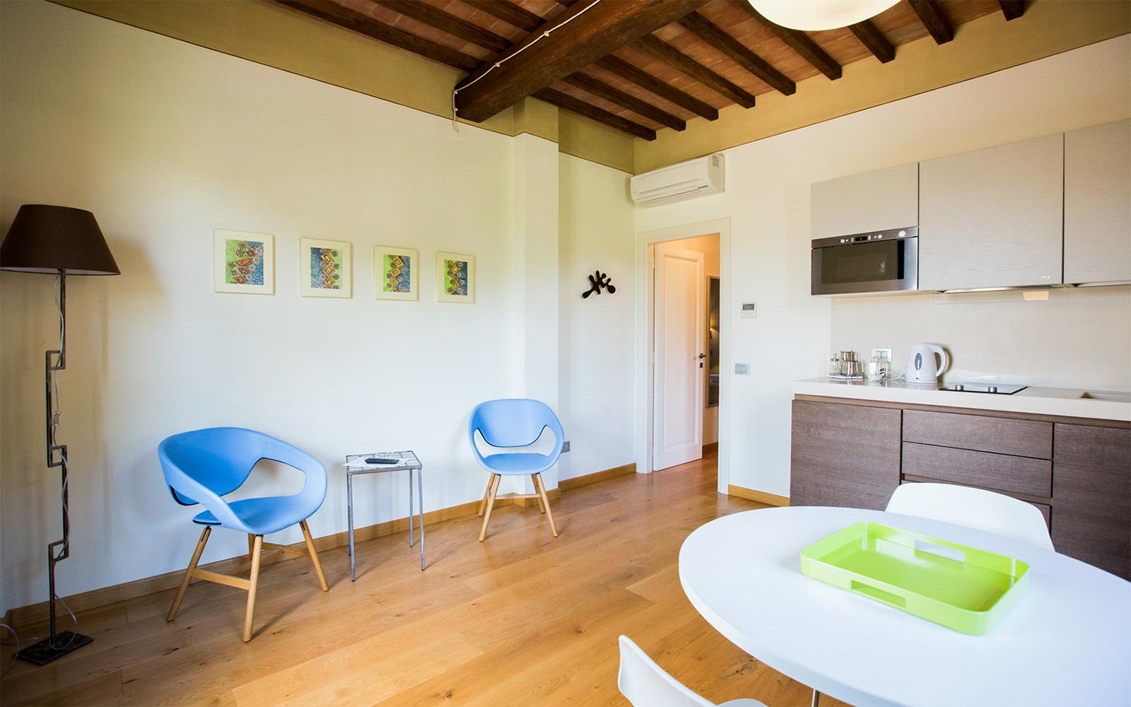 Appartamento bilocale - Soggiorno e zona living