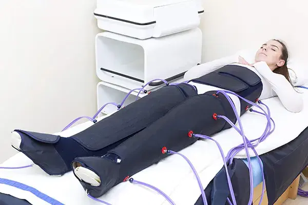 Apparecchiatura pressoterapia