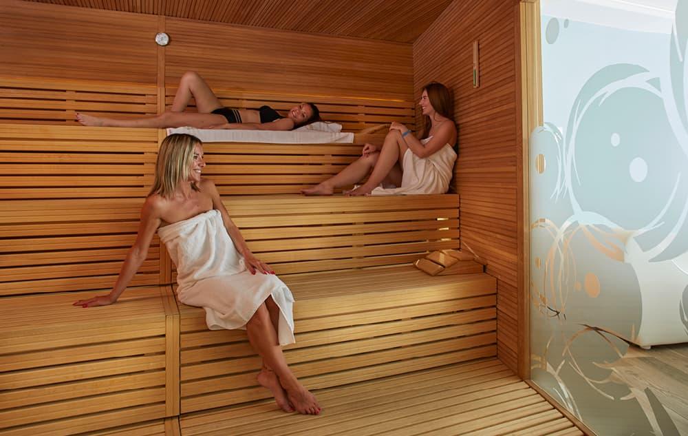 Suite spa privata con sauna finlandese e hammam