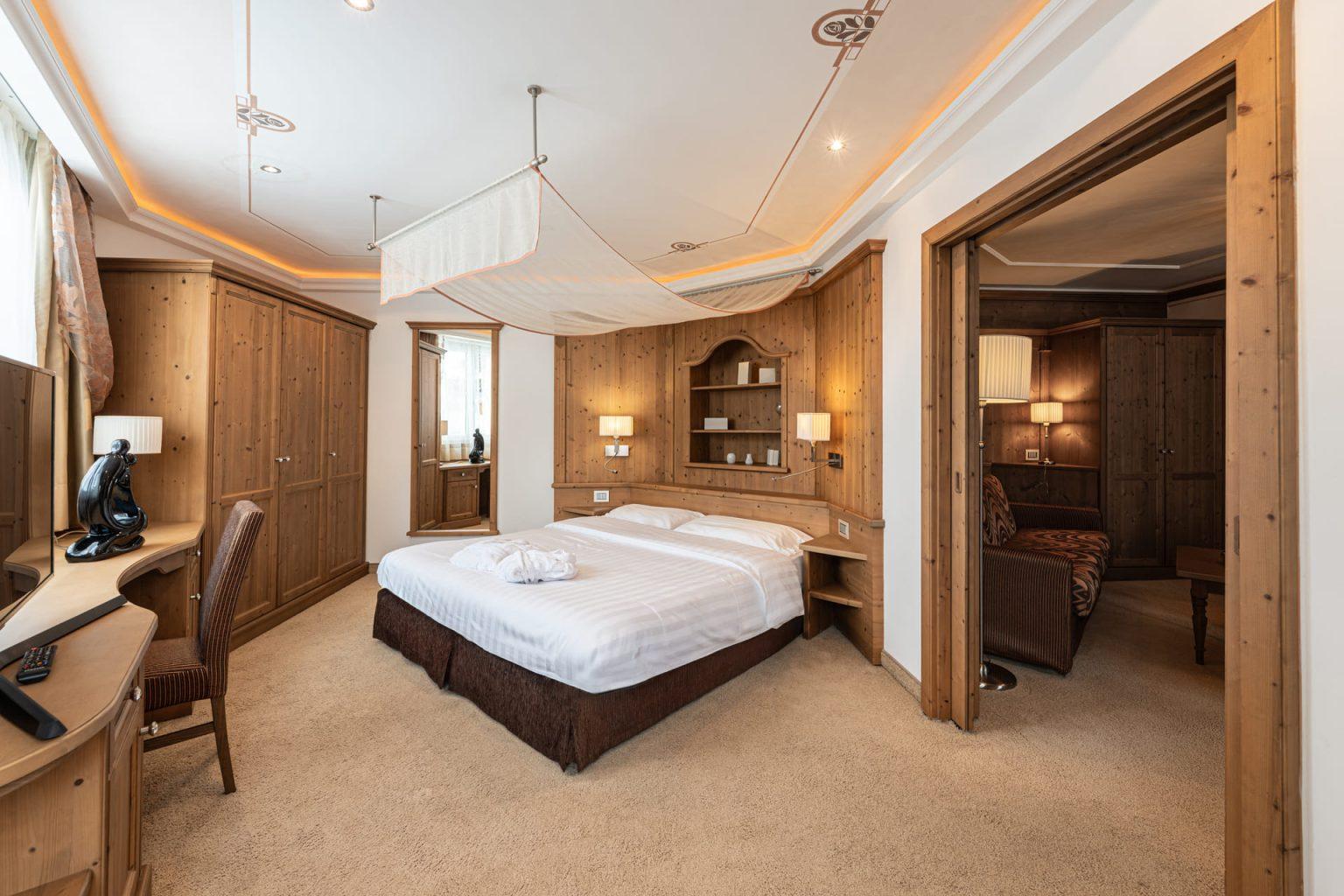 Suite La Perla con vista sulle Dolomiti