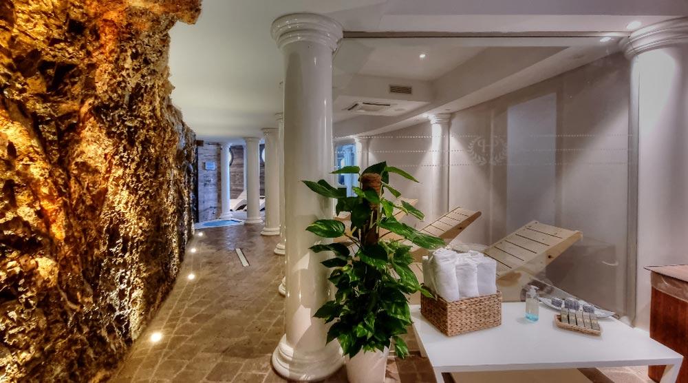 Sauna e percorsi benessere ispirati alle antiche terme romane