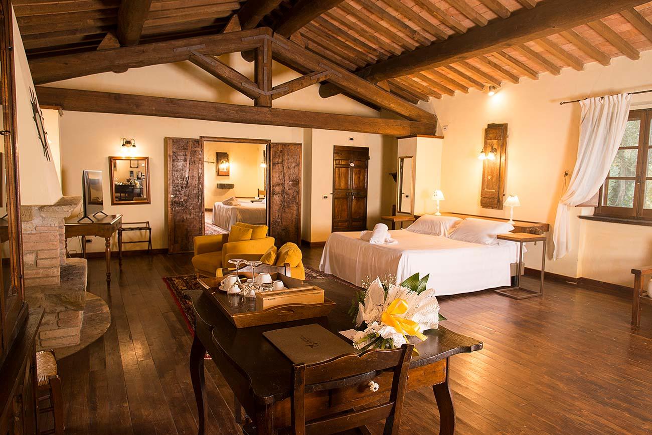 Suite Autunno con camino