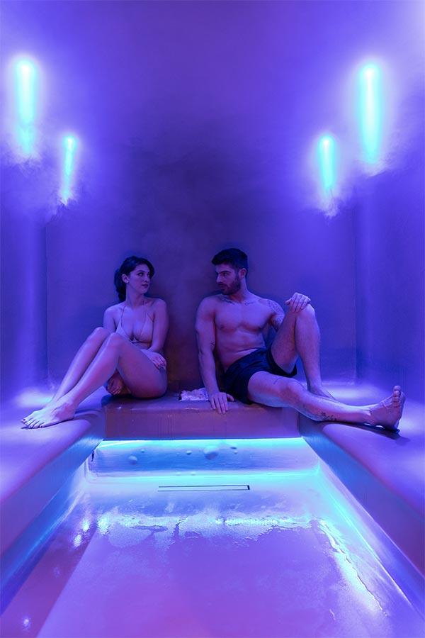 Bagno turco della spa