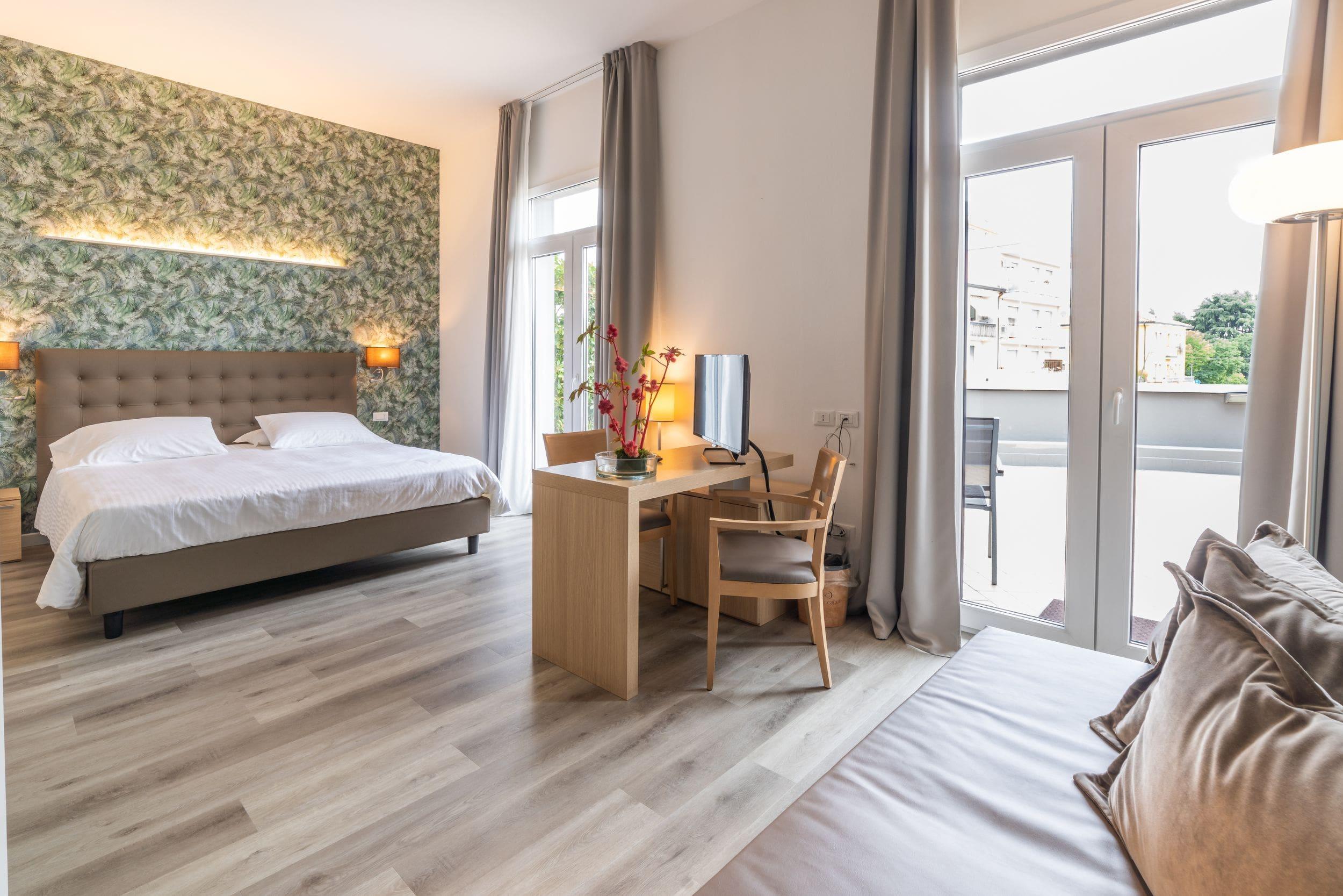 Camera Junior Suite con letto matrimoniale