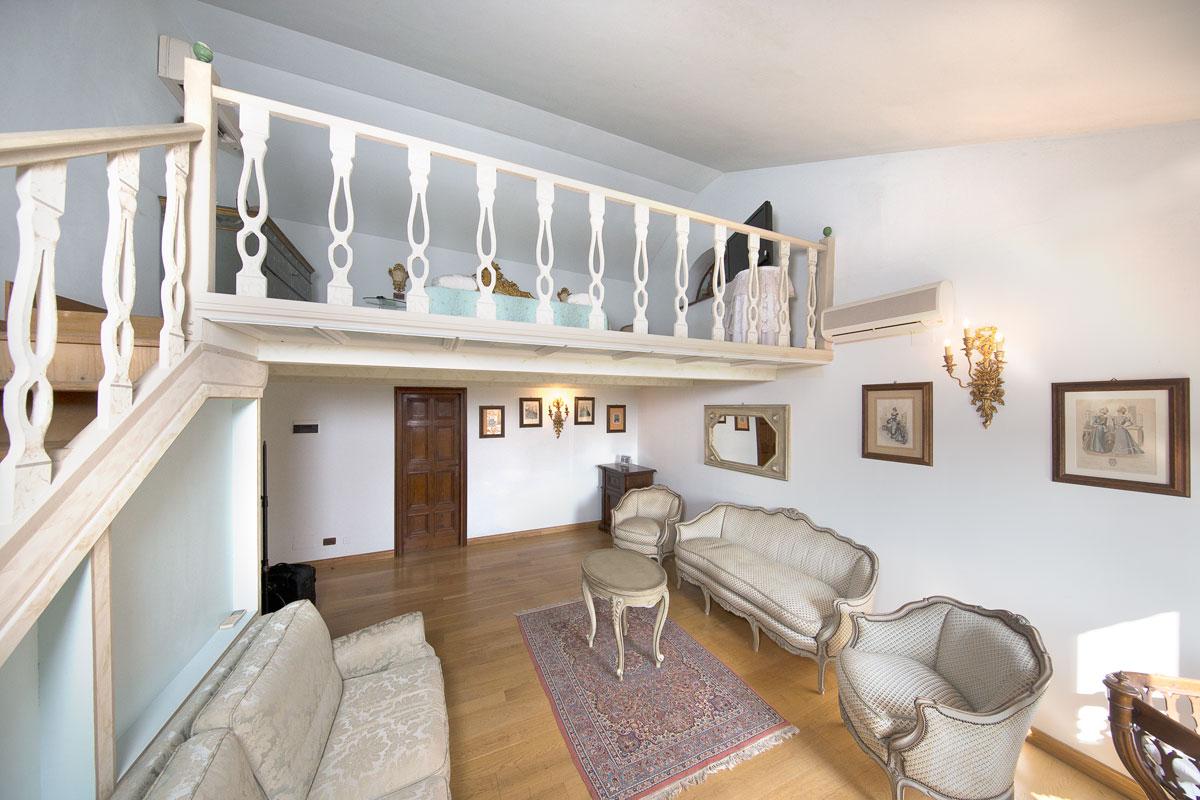 Suite del resort con soppalco