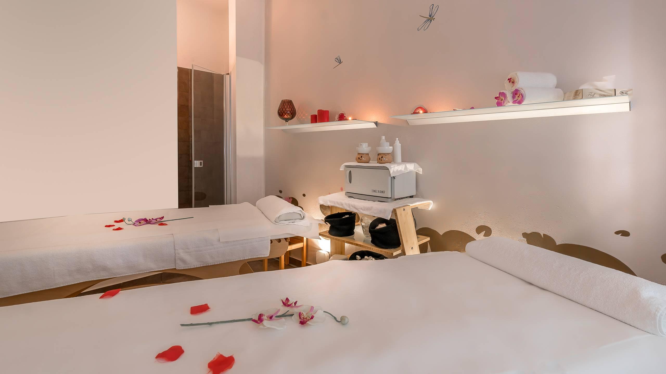 Cabina per trattamenti della SPA