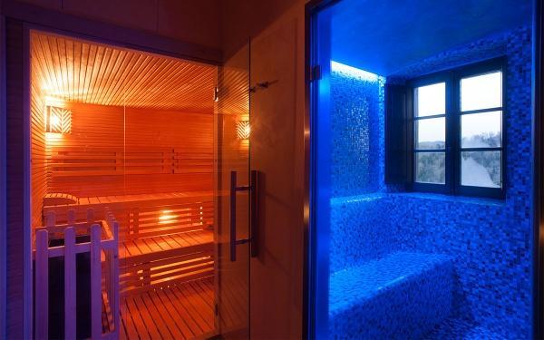 Area trattamenti benessere della Pieve Spa