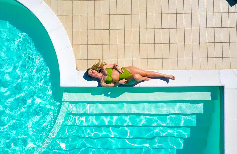 Vista panoramica dall'hotel