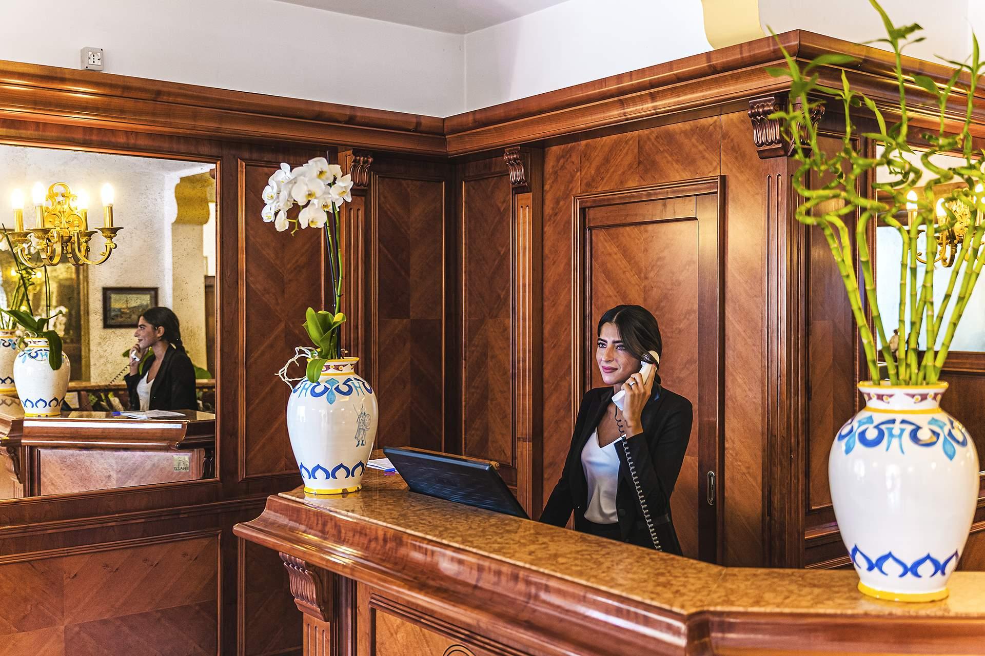 Esterno hotel La Reginella con parco termale