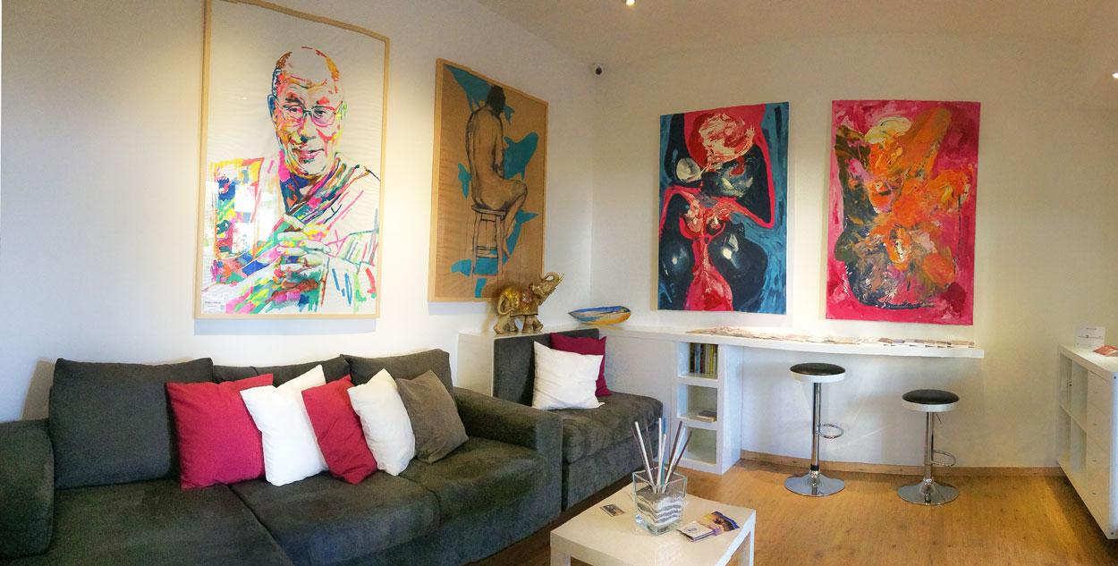 Lobby principale dell'hotel con design Feng Shui