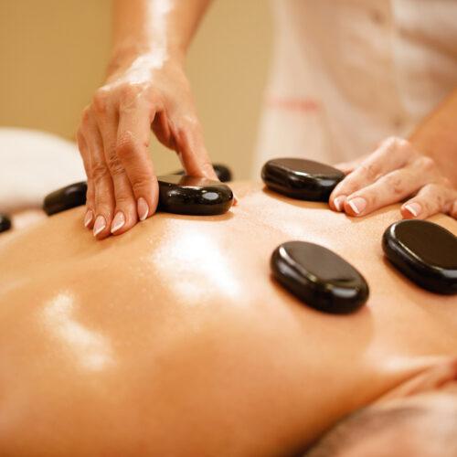 Hot stone massage
