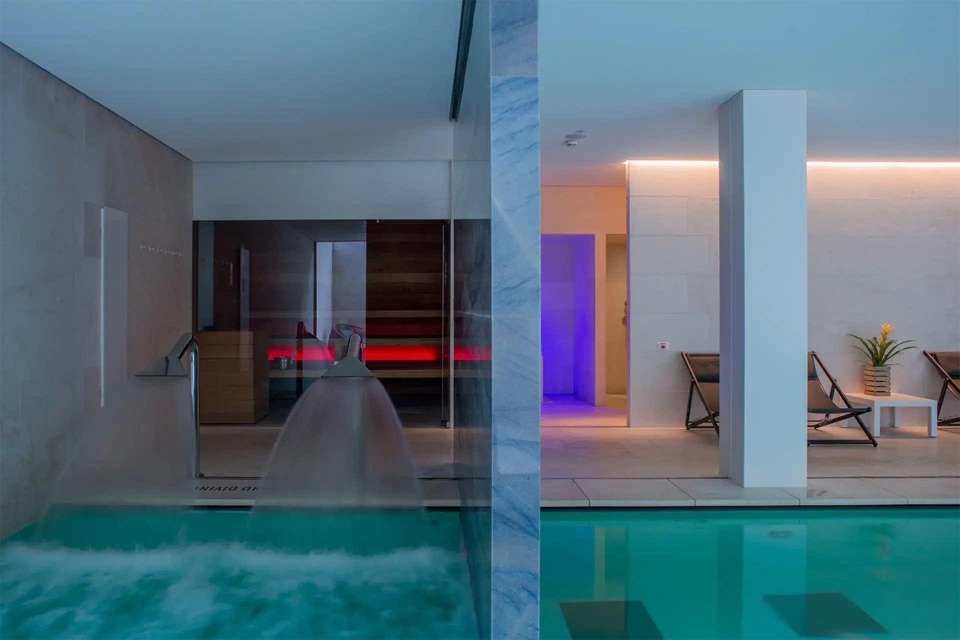 Area relax centro benessere