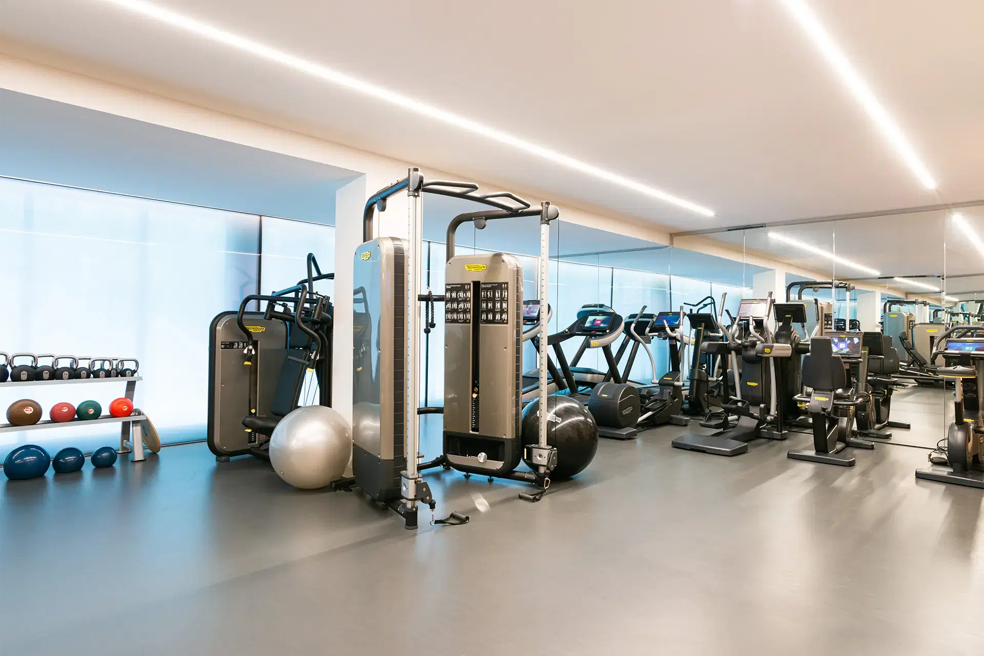 Area fitness macchinari