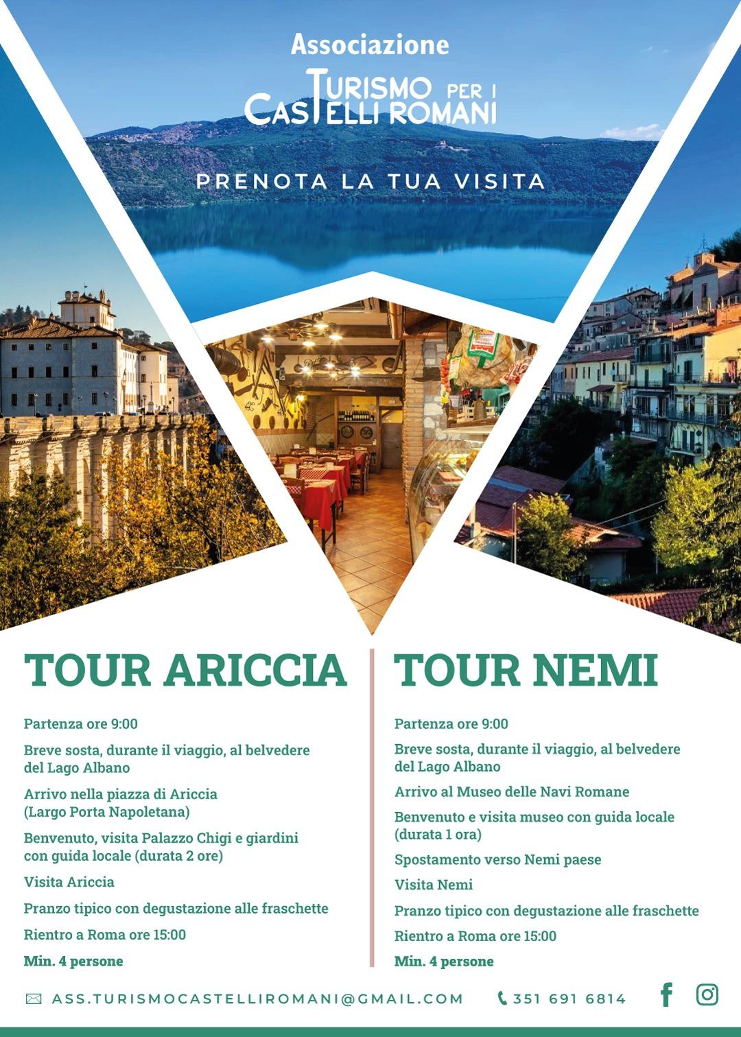 Visite guidate a Roma dai Castelli Romani