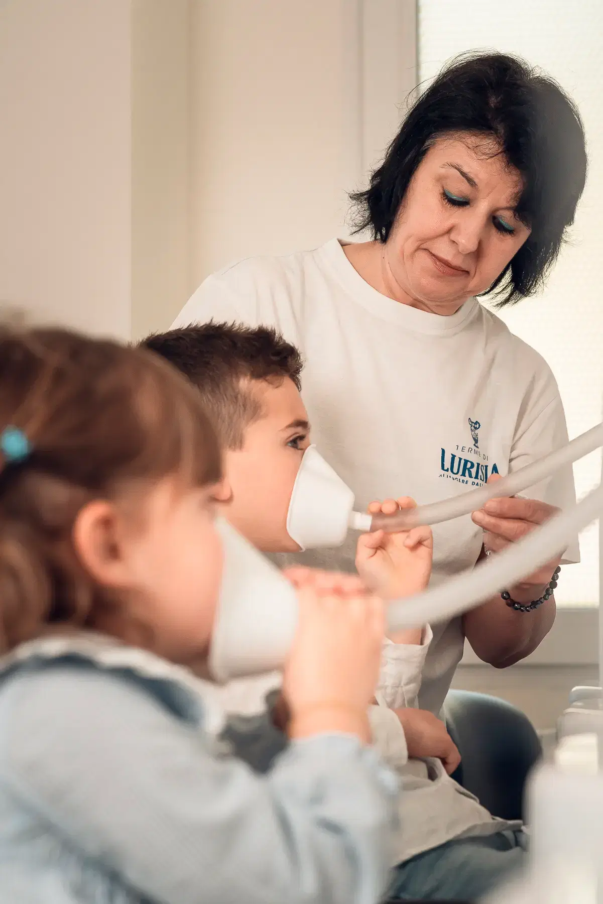 Area inalazioni per trattamenti pediatrici