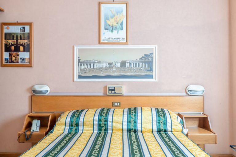 Interno camera dell'hotel