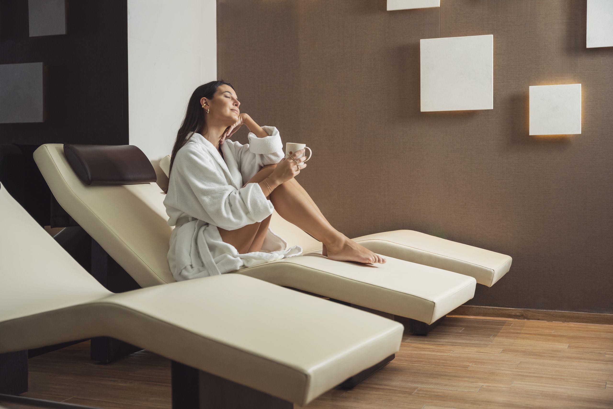 Area relax con lettini