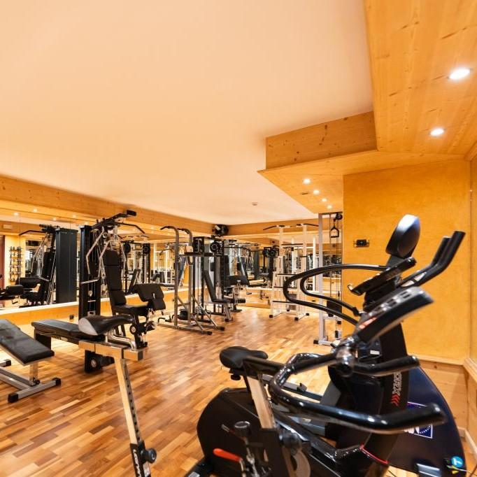 Palestra con attrezzi Technogym