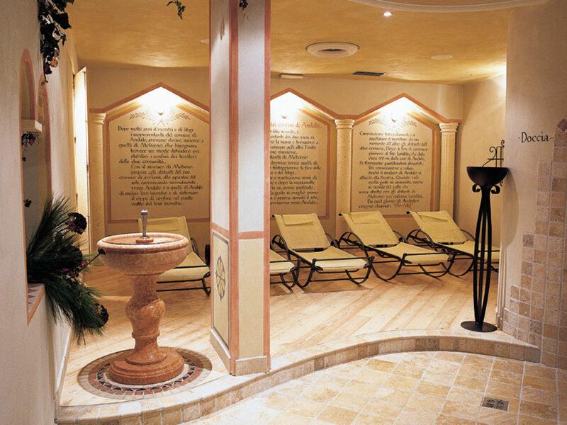 Bagno turco e pioggia tropicale