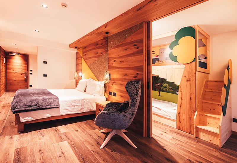 Camera a tema Andalotto per bambini