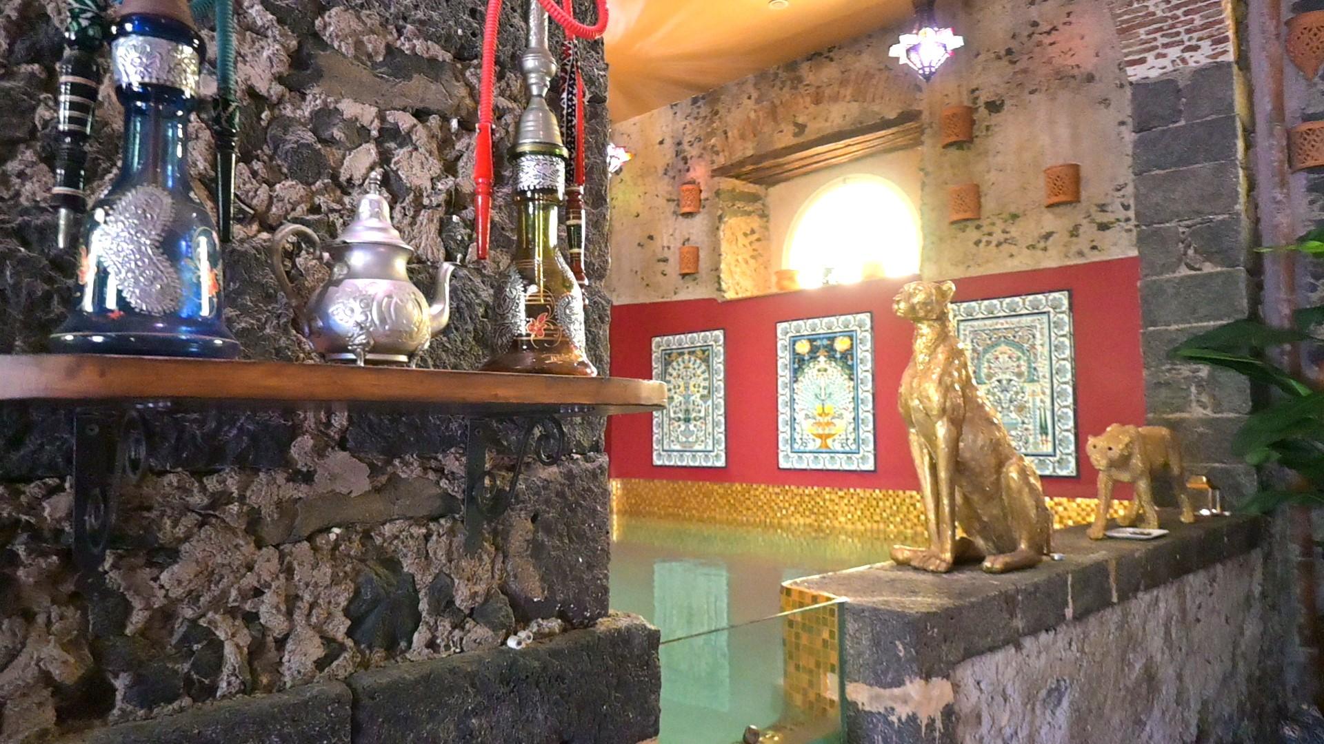 Calidarium dettaglio Bagni Arabi