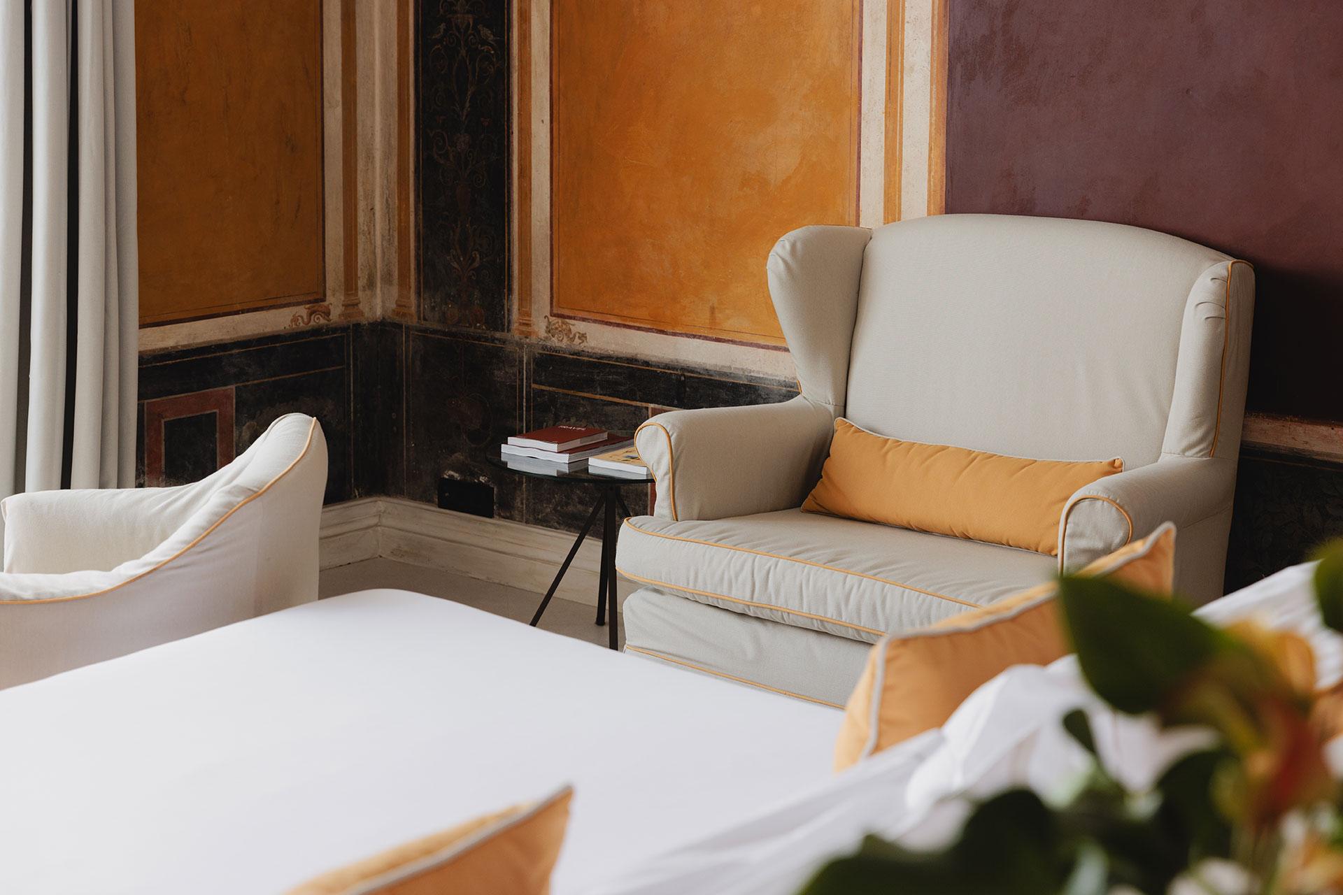 Suite Pompeiana con vista mare