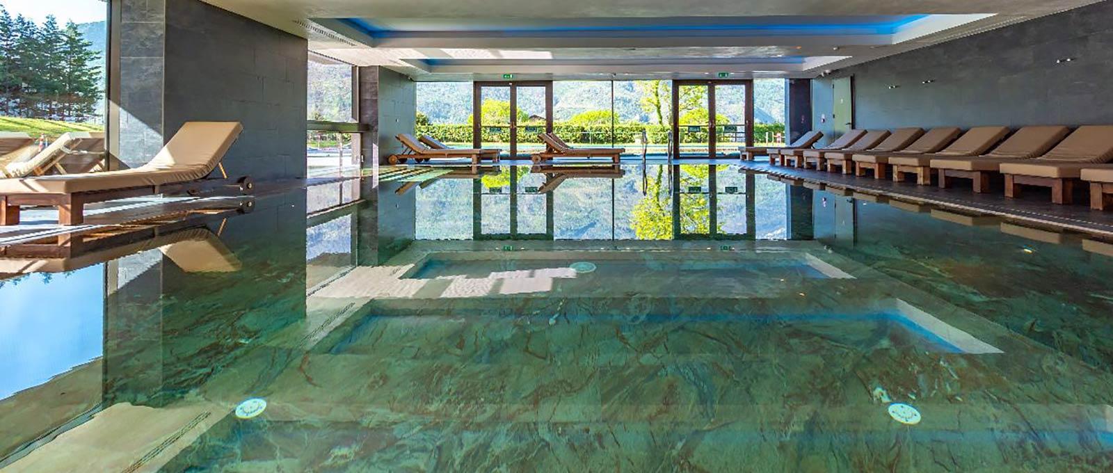 Dettaglio dell'area wellness del Centro Benessere L'EVE