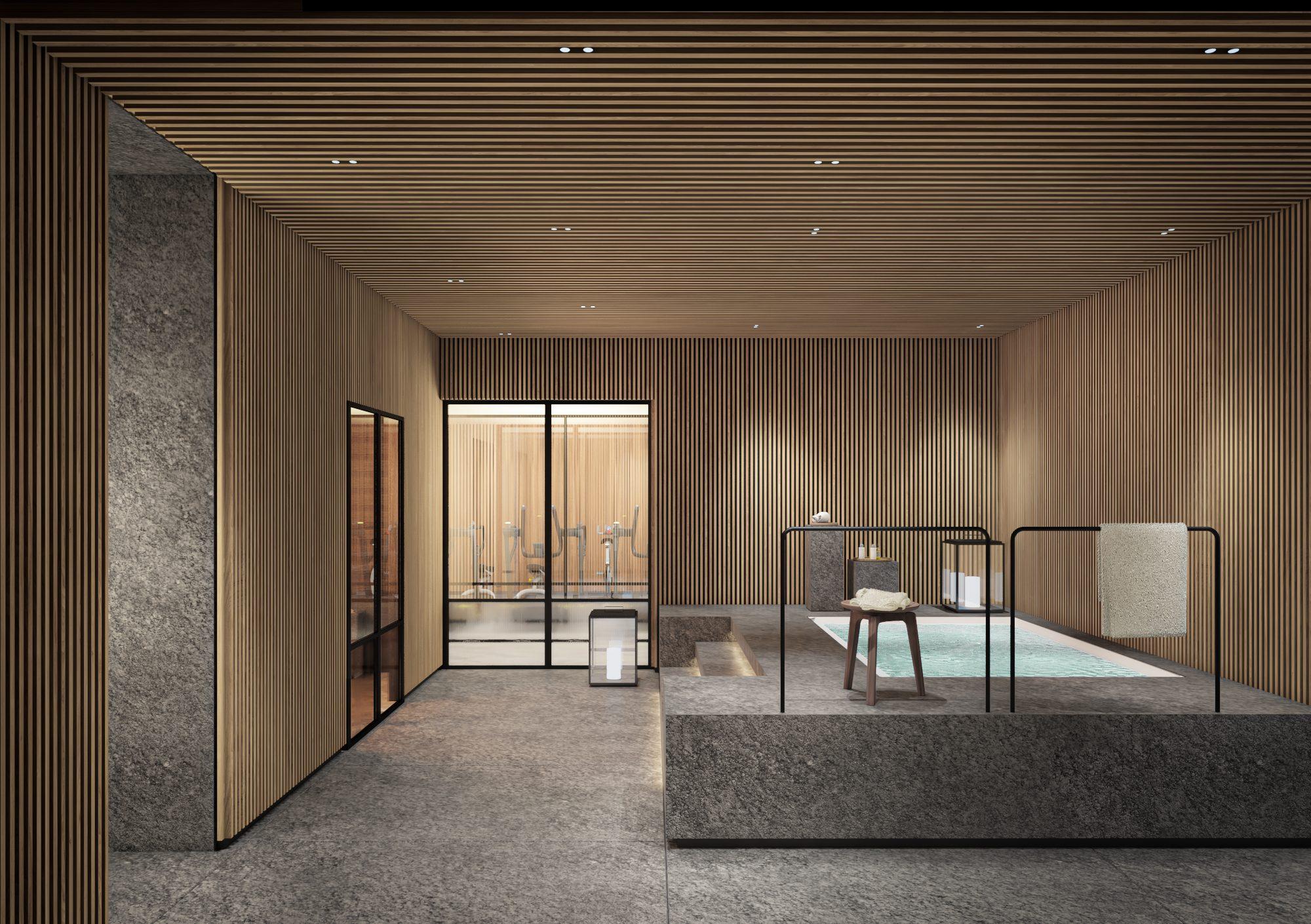 Palestra con attrezzature Technogym