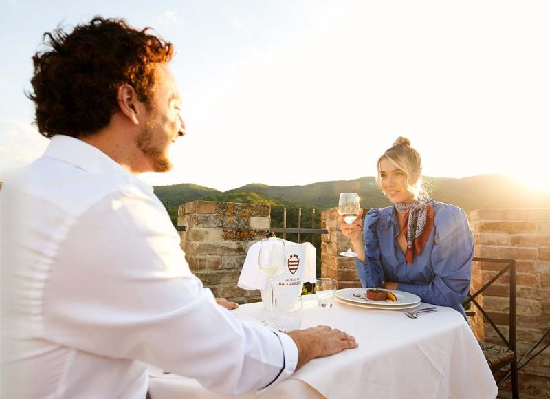 Tower Suite vista panoramica della torre del castello