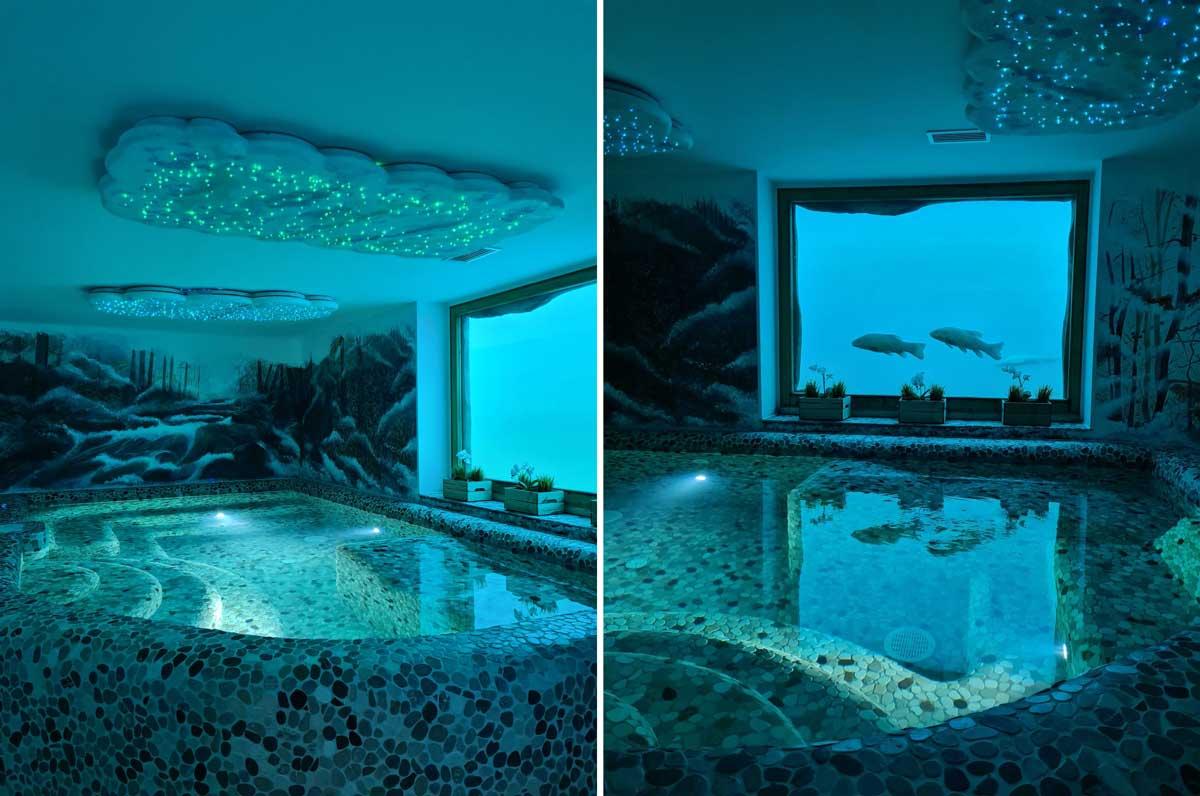 Jacuzzi del centro wellness