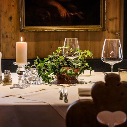 Tavolo al ristorante