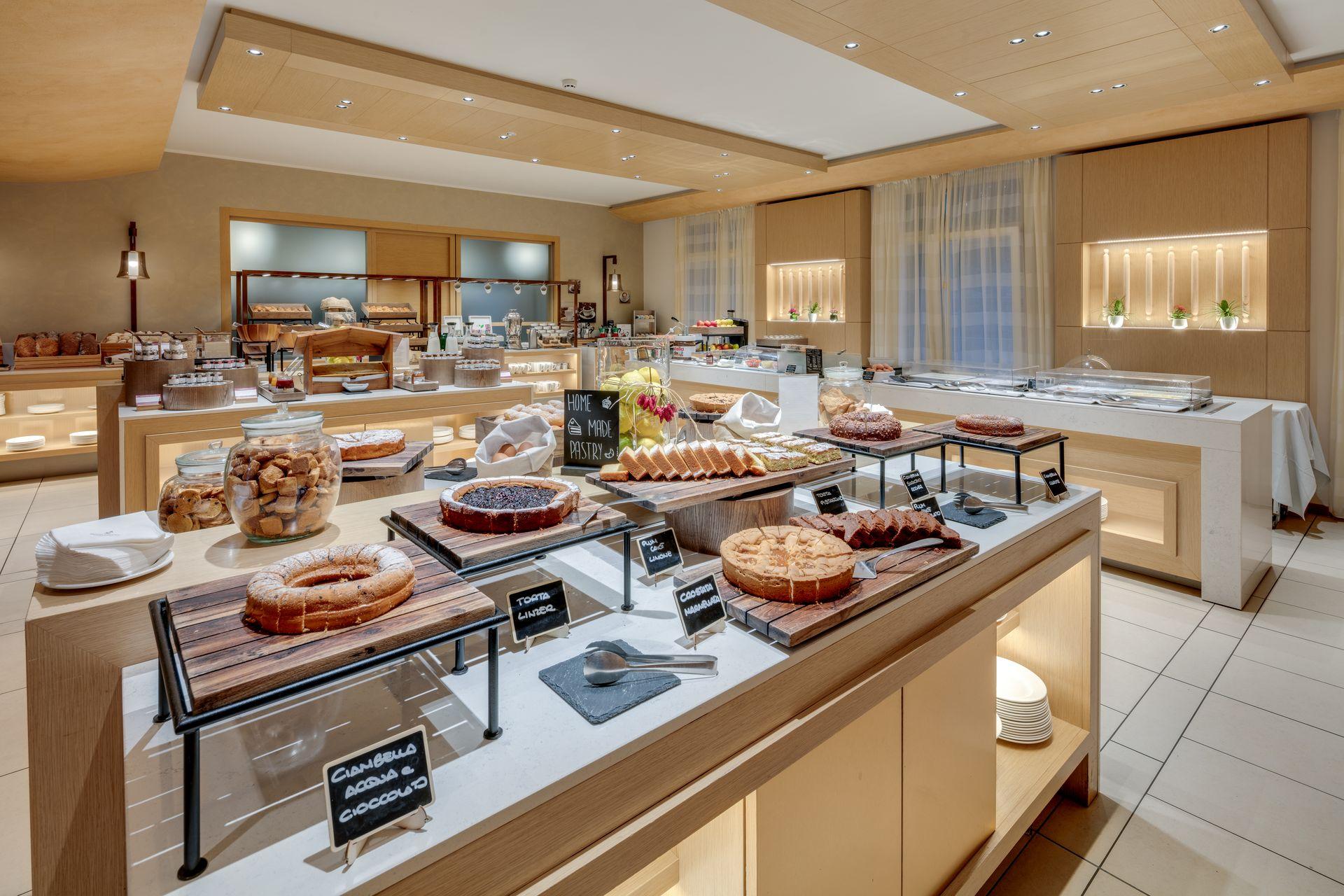 Colazione buffet ricca