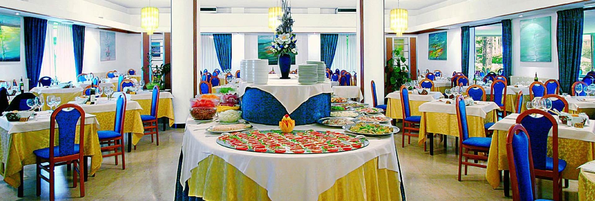 Ristorante interno dell'hotel