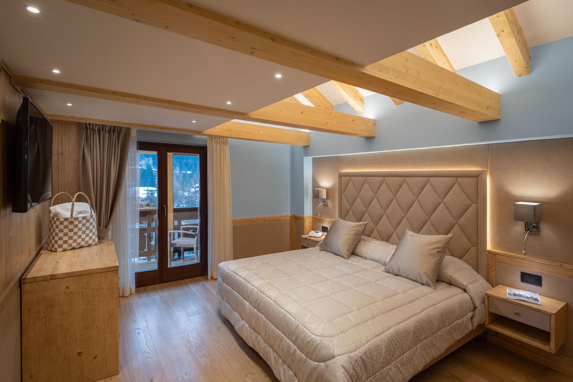 Junior Suite con vista sulle Dolomiti