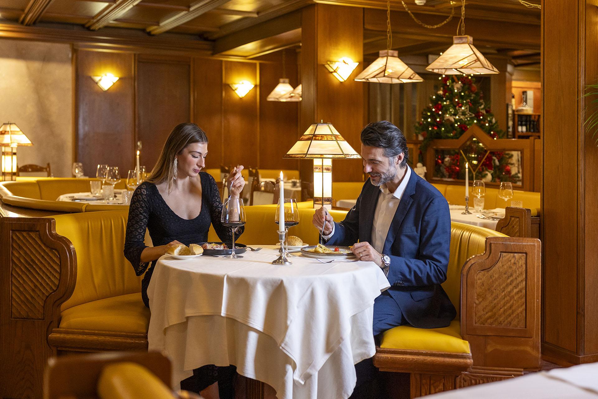 Ristorante con vista sulle Dolomiti