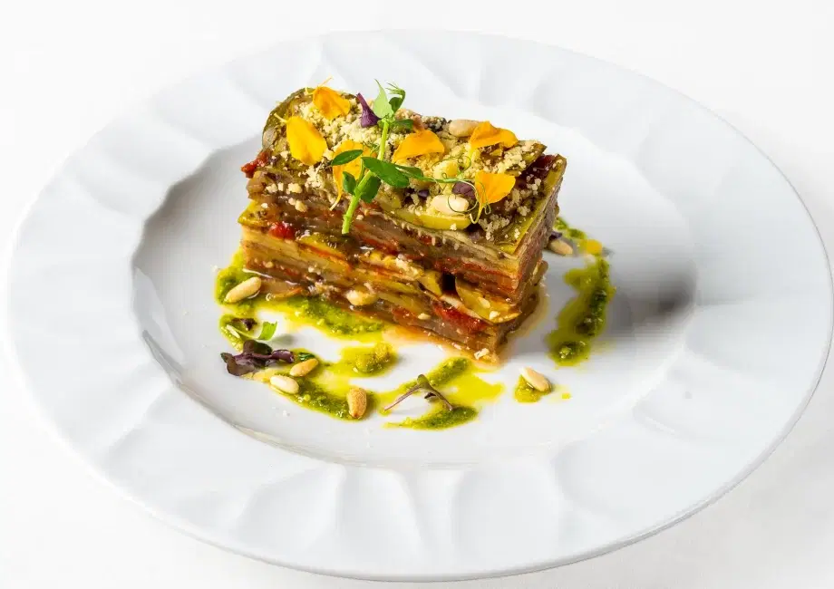 Piatto principale del ristorante