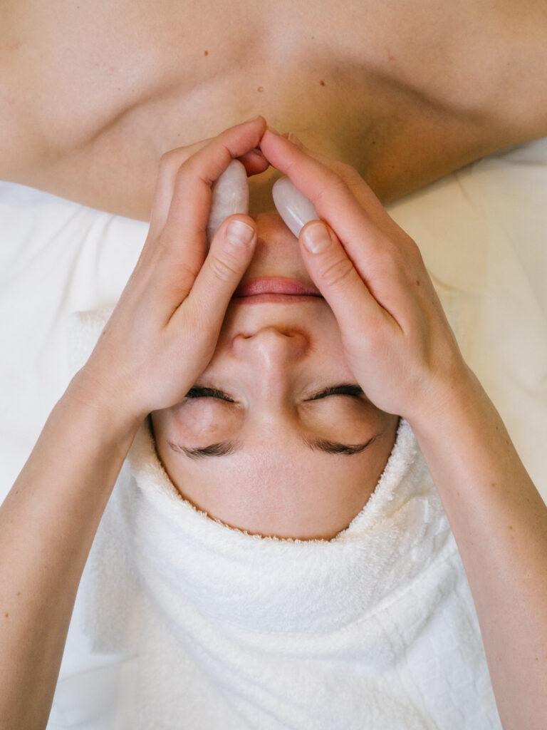 Stanze del benessere affacciate sulla Val d’Orcia