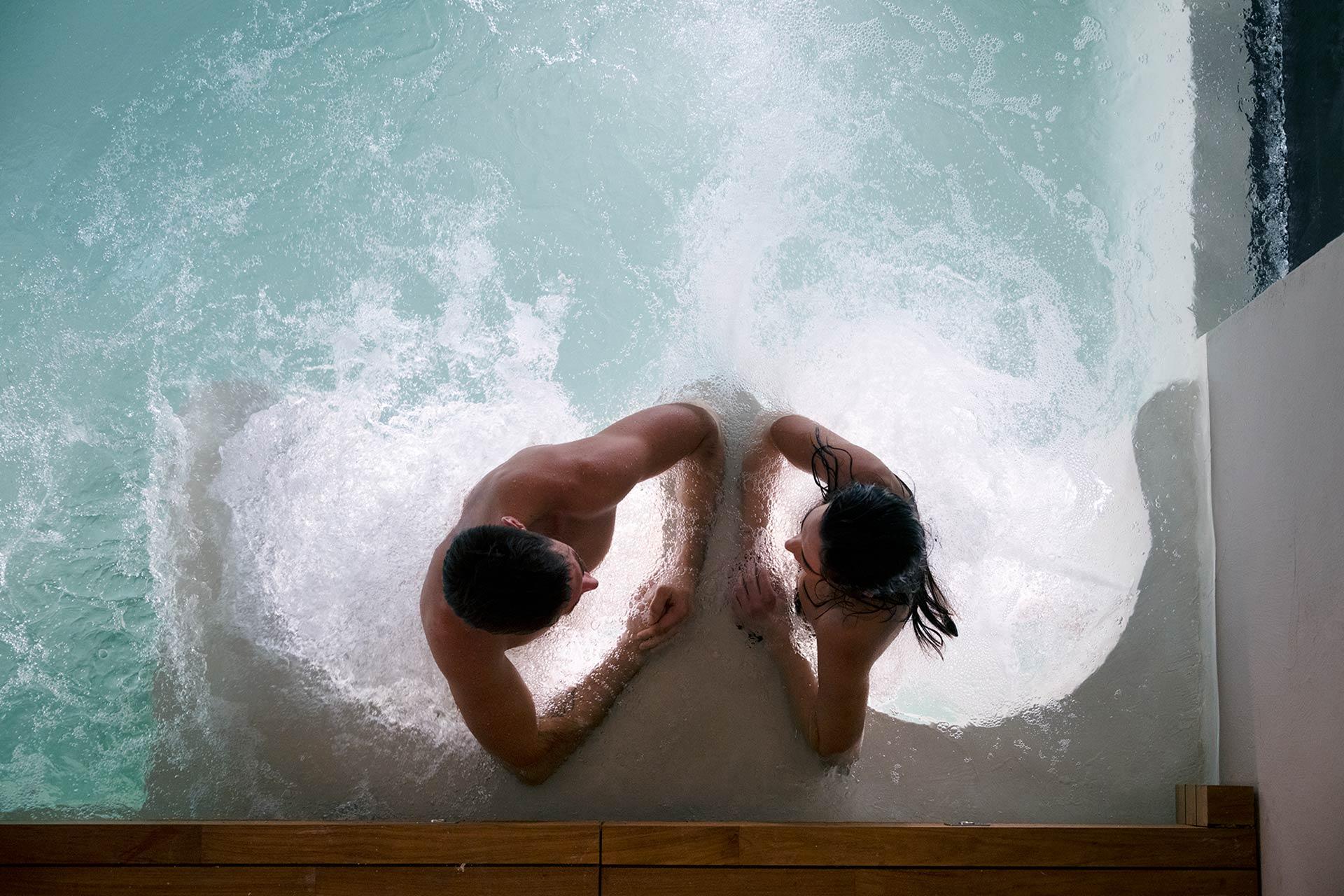 Bagno turco con docce emozionali