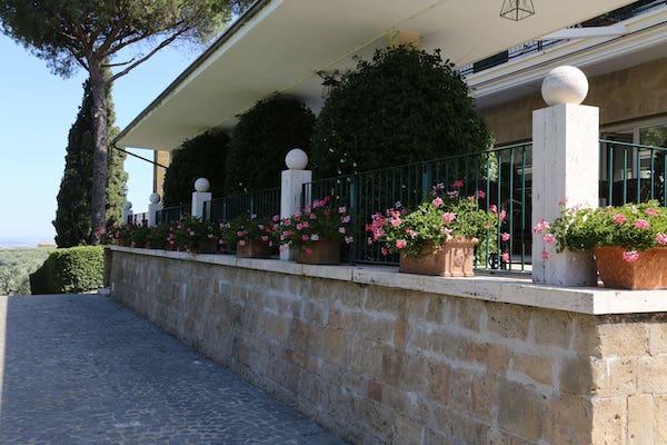 Villa dell'agriturismo Pietra Porzia nei Castelli Romani